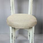 Vintage Soft Cushion Wooden Chair Solid Wood Furniture