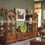 TVC002-015 Antique display cabinet antique wine cabinet antique tv cabinet