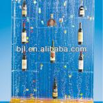 home waterfall partition wine cabinet