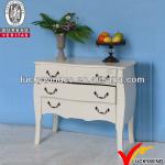 FSC Antique French Style White Wood Cabinet Home Furniture