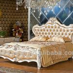 elegant and luxurious champagne gold bedroom set