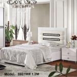 Full and single size bed with elegant apperance from China furniture