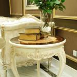 Luxury living room side table; Royal living room coffee table; Wooden hand carved telephone holder