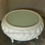 Indonesia Living Room Coffee Table French Furniture - Tufted Chesterfield Coffee Table Furniture
