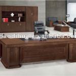 2013# Walnut wood veneer executive office table/ modern walnut desk/solid wood desk A-332