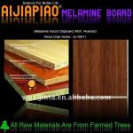 melamine wood grain paper laminated mdf board