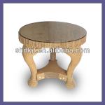CORRUGATED FOLDED ROUND DINNING TABLE SET FOR DKPF130729B