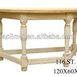French Half Circled Console Table