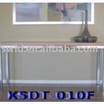 2013 Stainless Steel New Wooden Table