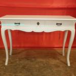 Home Furniture French Console Table - White Furniture Living Room