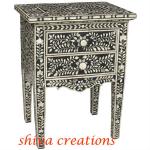 Mother of Pearl Inlay Furniture Manufacturer of Bone Inlay Indian Furniture