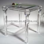 Elegant Transparent Acrylic Dining Table/Organic Dining Table