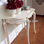 Country style Home wooden white colour classical console table