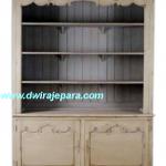 French Furniture Open Bookcase 2 Doors - French Provincial Bookcase