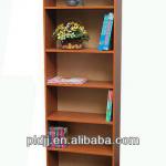 6-Shelf wooden Bookcase, Multiple Colors