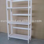 Fashionable durable white wood shelf