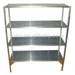 304 Brushed Stainless Steel Store Shelf Products