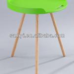 Wooden Portable End Table Tray Table