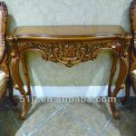 Antique elegant console table with mirror 057987
