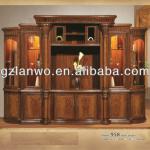 MDF hall cabinet 958 mahogany