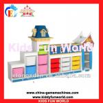 2012 latest kids furniture KFC Toy Cabinet KFW-D1025