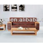 2013 AAA quality living room bamboo furniture with leather luxury bamboo sofa set office sofa set hot selling