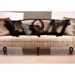 2013 antique design home funiture wood sofa 2303 2303 wood sofa