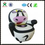 2013 cartoon kid sofa/PVC sofa/kids foam sofa/kindergarten furniture/kids leather sofa/milk cow sofa QX-B6217 QX-B6217