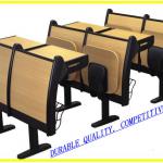 2013 Hot sale multimedia classroom 2-seat step chair, College step chair