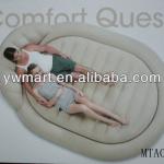 2013 most popular and comfortable PVC flocking inflatable adult bed MTA0466