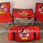 2013 new Cartoon double desks and chairs