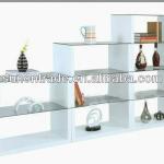 2013 new model high gloss wooden book shelf design