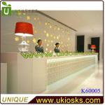 2013 reception counter modern office furniture counter design K60017 reception counter