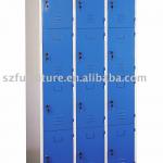 3 column 4 line(12 doors) student bags and personal belongings storage metal employee locker TY-412