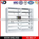 6 tier library book shelves YD-BS-2P-P