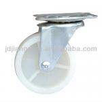 63mm white pp Top plate swivel furniture caster 63mm