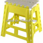 AB7023 Fashion and high plastic folding stool with max bearing capacity 150 KGS AB7024