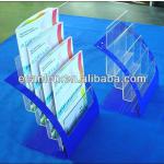 Acrylic 4 tiers leaflet holder E0591