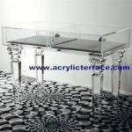Acrylic console table