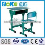 Adjustable table and chair,School furniture,used desk and chair/commercial furntiure/schoold desk Boke-02