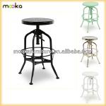 Adjustable Toledo Industrial Stool/Vintage Toledo Industrial Batstool/Replica Adjustable Toledo Industrial Barstool MKM 09-H62