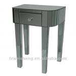 All-Beveled Mirrored EndTable/Nightstand