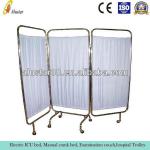 ALS-WS12 Stainless Steel Frame3 Foldable Medical Hospital Privacy Screens Easy Disassembling ALS-WS12