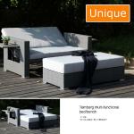 Alum wicker multi-functional Rattan outdoor furniture U1458