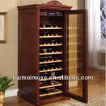 Antique furniture wooden red wine cabinet