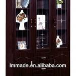 antique style glass door cabinet bookcase(903107)