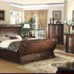 Antique Wooden Bedroom Furniture Model NO. ES-38976B