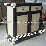 ANTONY DARK BROWN BAMBOO CABINET CA-081