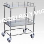 B-36 Stainless Steel Double Layers Instrument Trolley B-36
