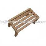 Bamboo short slotted stool JD-FN053